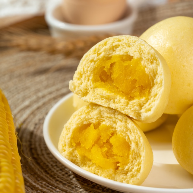 Golden Paste Corn Bun